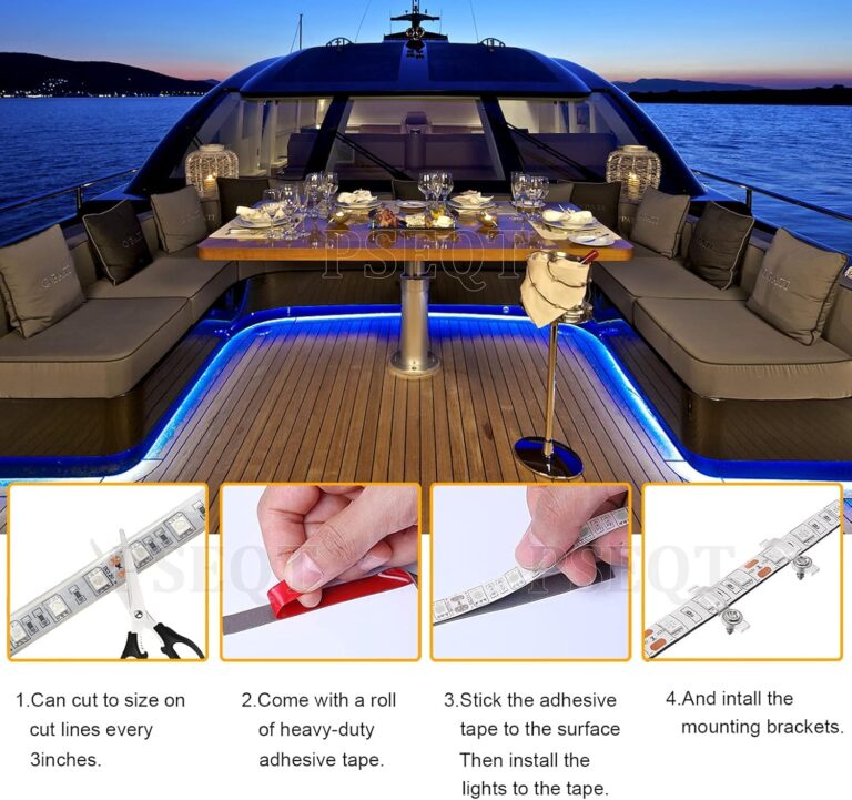 PSEQT Boat LED Lights Strip Review