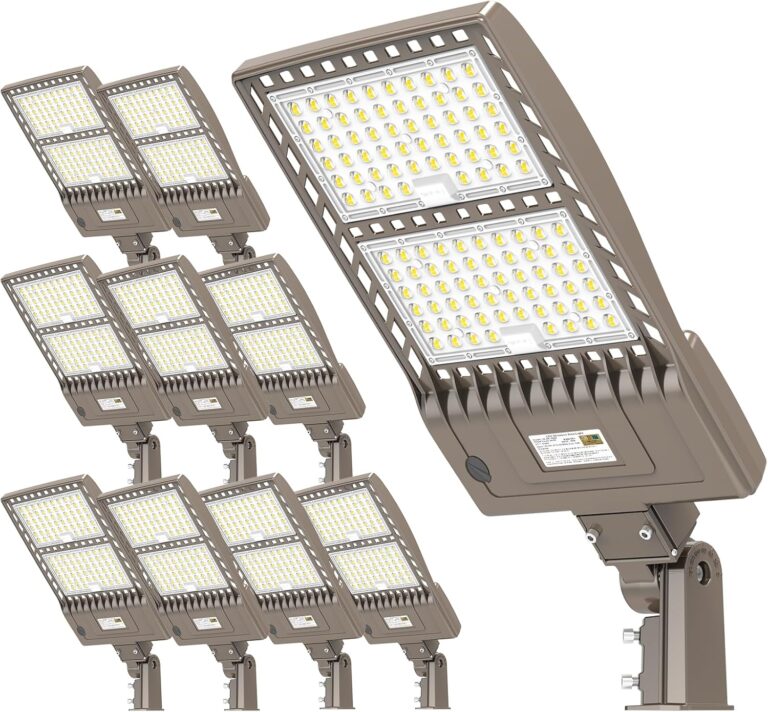 10 Pack 400W LED Parking Lot Light Review