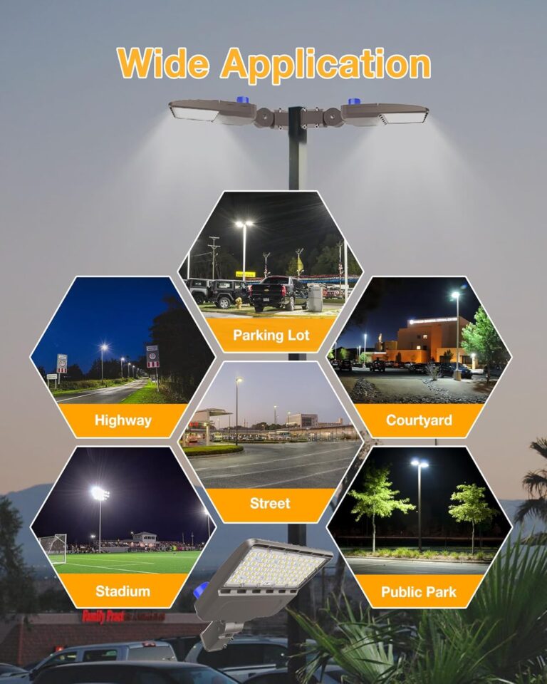 150W Parking Lot Light 3Pack Review