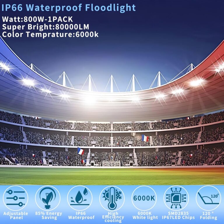 400W 2PACK Flood Lights Review