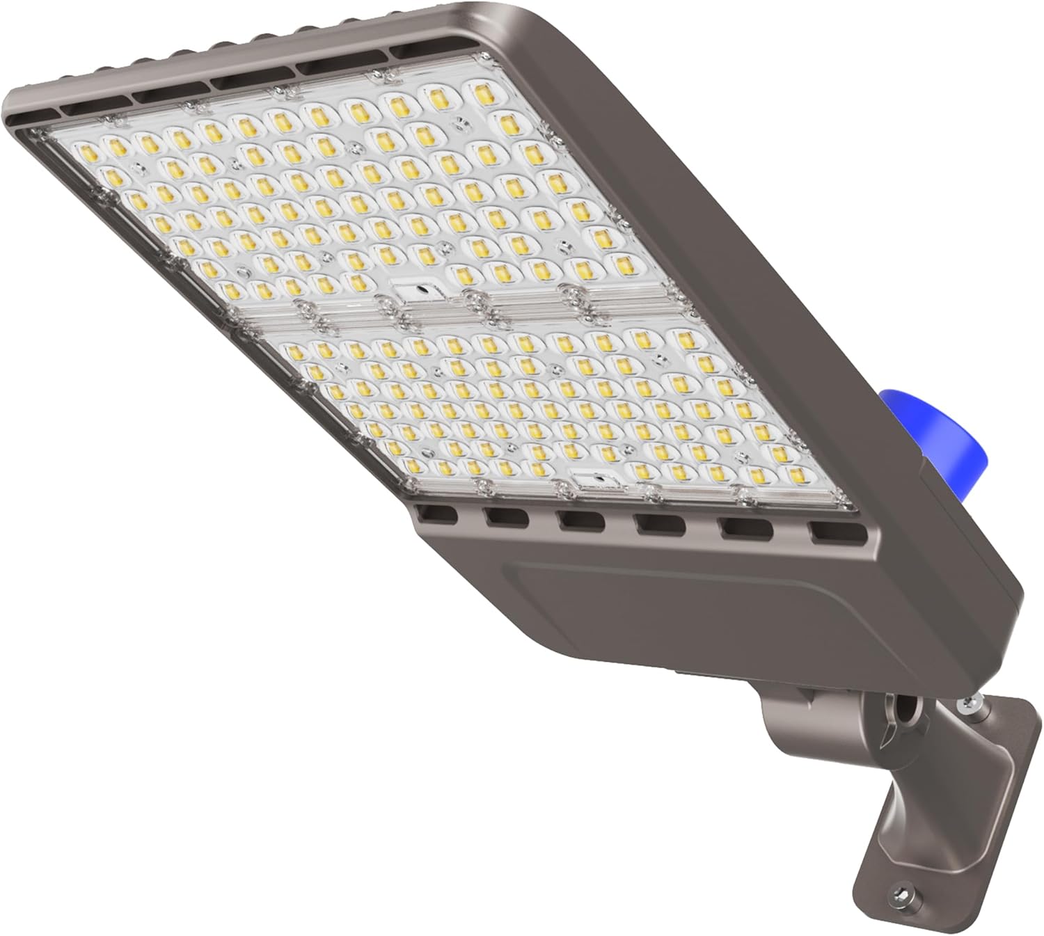 480V LED Parking Lot Light, 300W LED Shoebox Light AC 277-480V, IP65 Waterproof Dusk to Dawn Parking Lot Light with Arm Mount, Outdoor Street Light for Parking Lot Sports Stadium