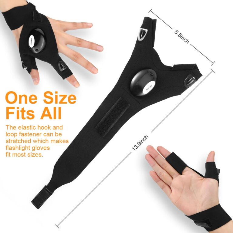 Biuonk LED Flashlight Gloves Review
