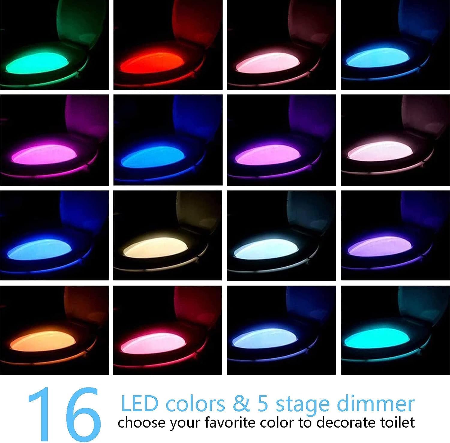 Chunace Toilet Night Lights Review