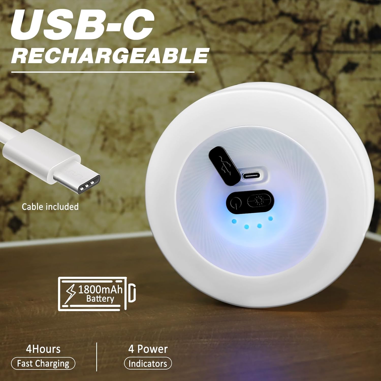 DIBMS 1-Pack Camping String Light w/Lamp, 32.8FT Rechargeable Waterproof LED Hanging Light for Outdoor Camping Awning Tent Garden Party Festival Decor DIBMS 1-Pack Camping String Light w/Lamp, 32.8FT Rechargeable Waterproof LED Hanging Light for Outdoor Camping Awning Tent Garden Party Festival Decor