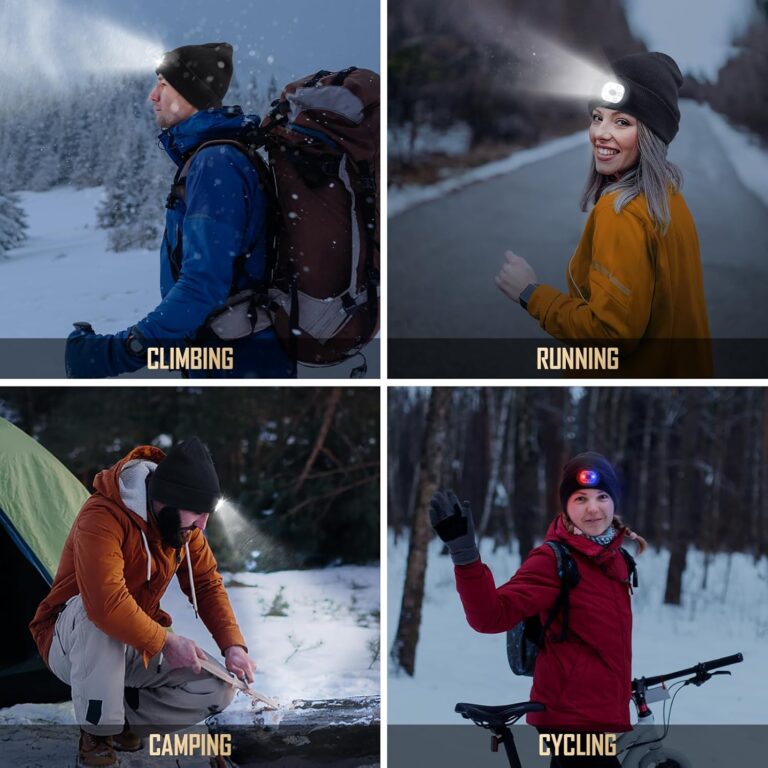 Gifts for Men LED Beanie Hat with Light Review