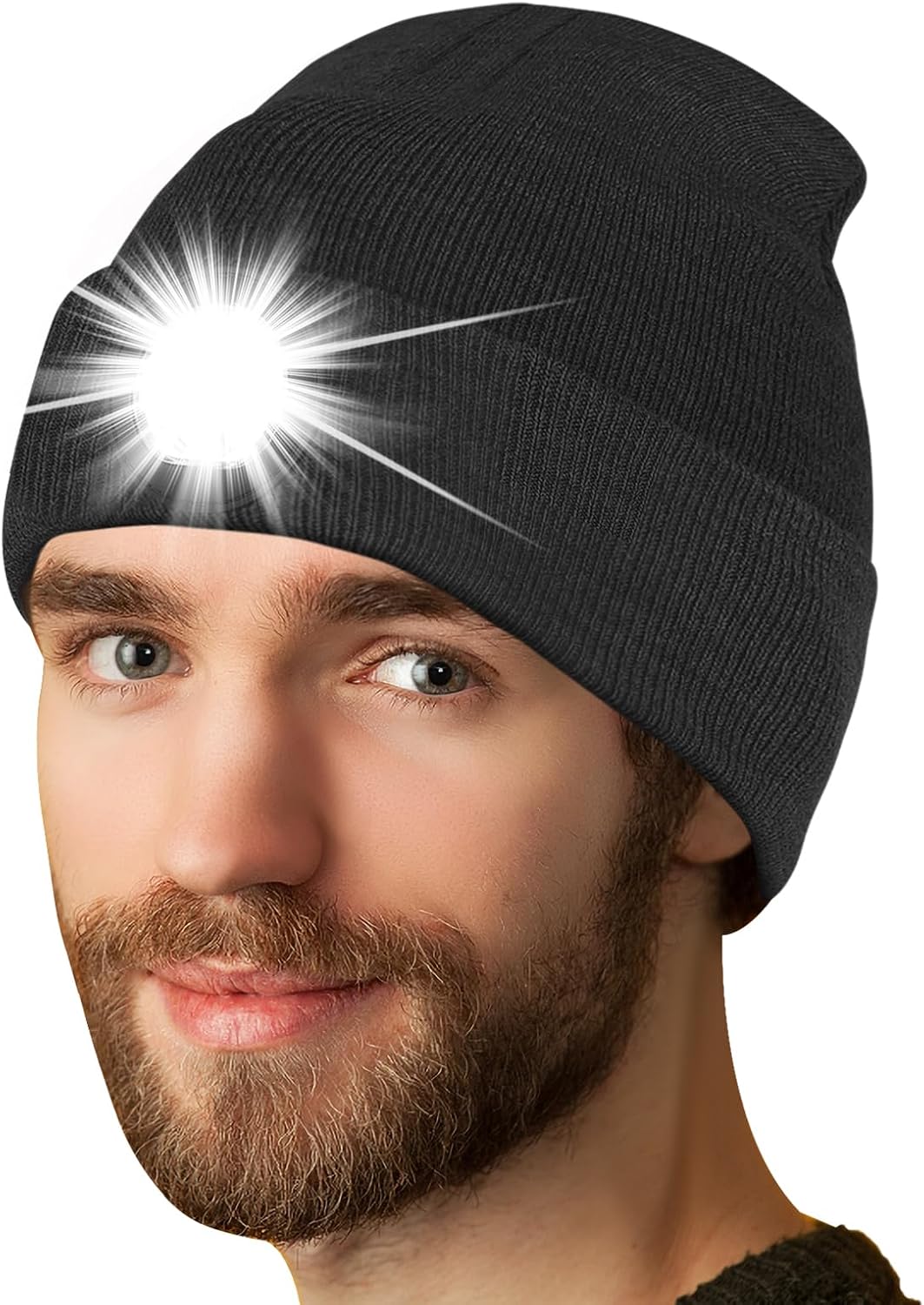 Gifts for Men Women, Unisex Beanie with Light, Stocking Stuffers for Adults Christmas Birthday for All Gifts for Men Women, Unisex Beanie with Light, Stocking Stuffers for Adults Christmas Birthday for All