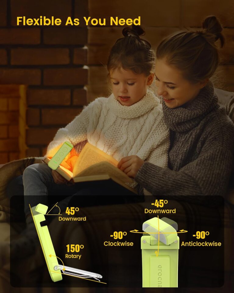 Glocusent USB Rechargeable Book Light Review