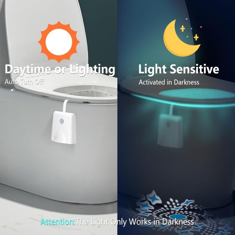 LAVAED Toilet Night Lights Review