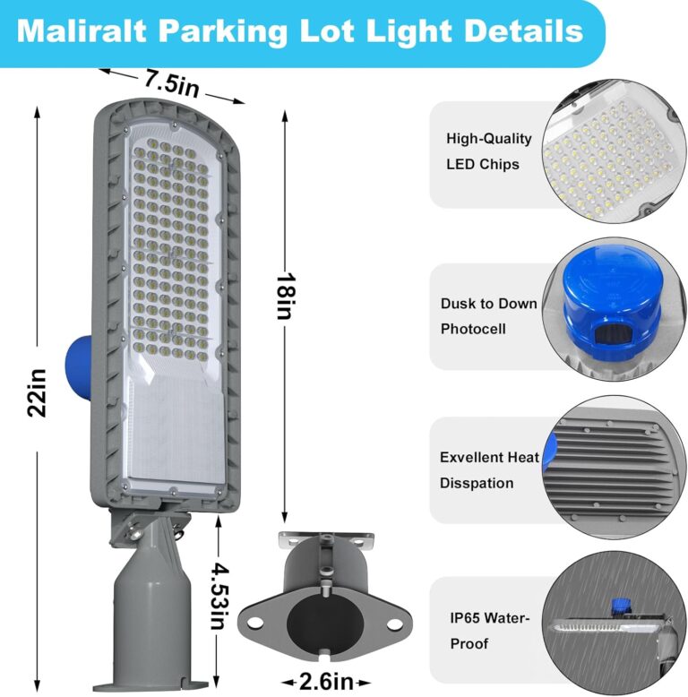 LED Parking Lot Lights Outdoor Review