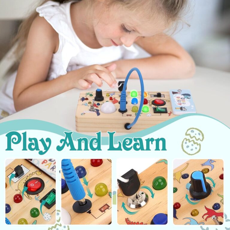 Montessori Wooden Busy Board Review