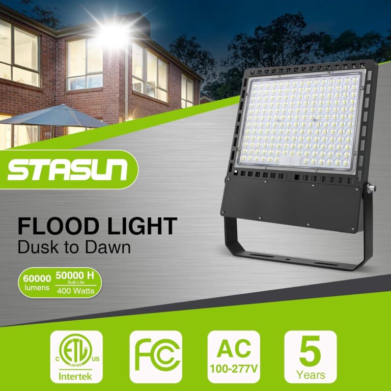 STASUN 400W LED Flood Stadium Light Review