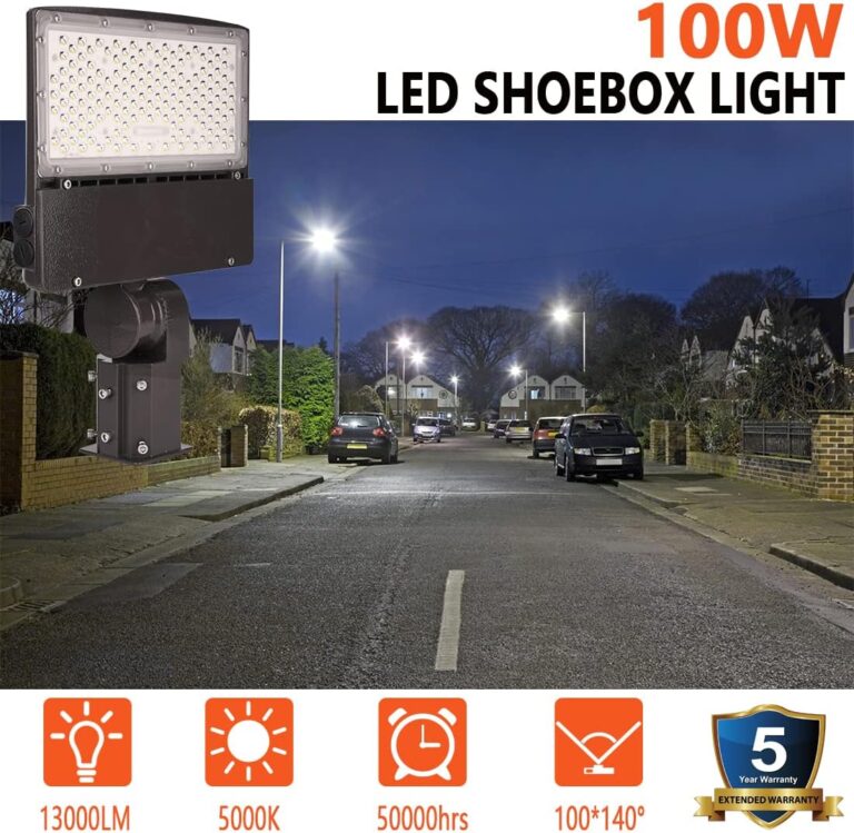 100W LED Parking Lot Lights Review