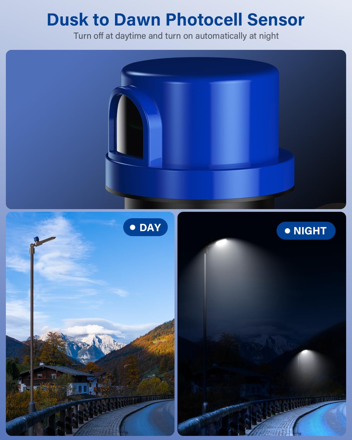 150W LED Parking Lot Light Pole Mount, 22500LM Dusk to Dawn Outdoor Lighting LED Commercial Area Street Yard Security Shoebox Light with Slip Fitter Mount for Roadway, Yard, Park, Gym