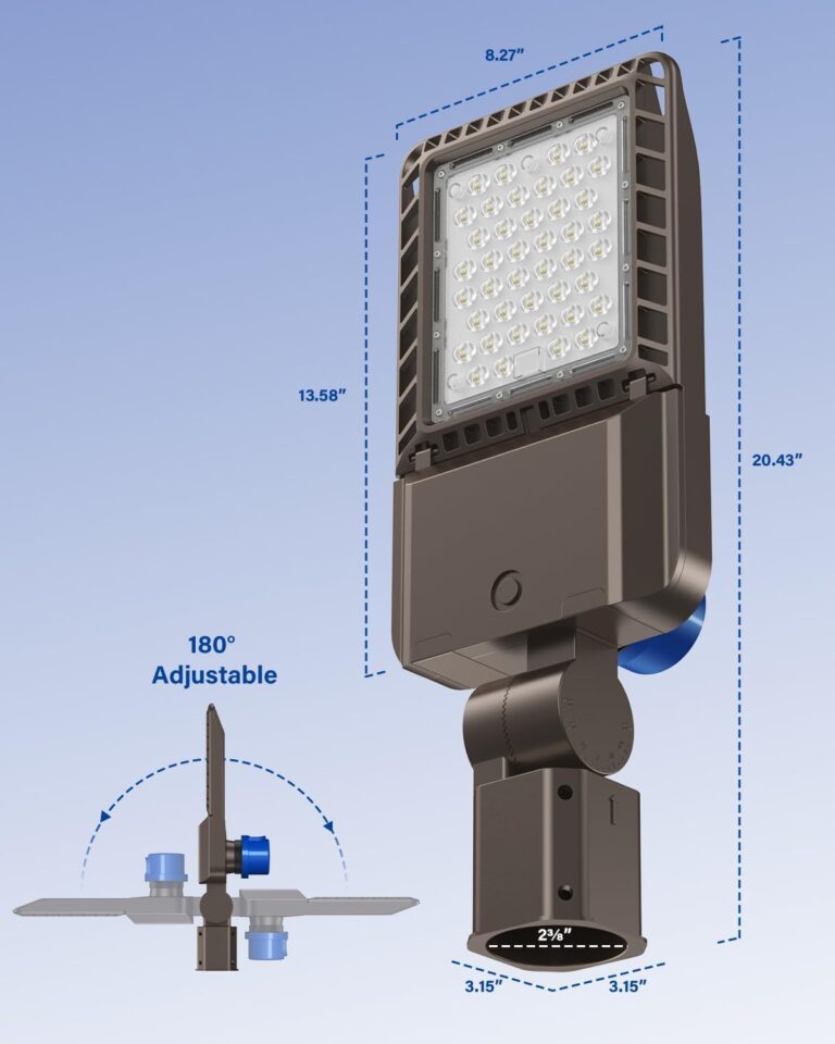 150W LED Parking Lot Light Review