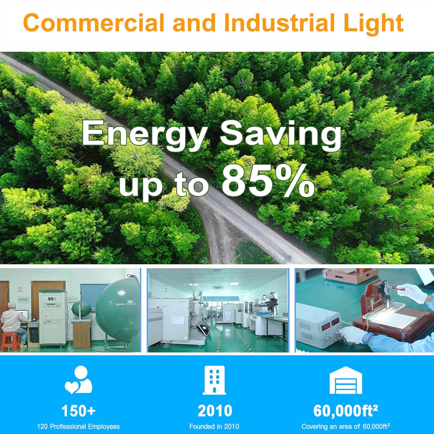 ADUB 480V LED Parking Lot Light 150W, ETL Certified 5000K LED Shoebox Light Pole Fixture Adjustable Slip Fit Mount, IP65 Outdoor Security Flood Lights Commercial Street Area Illumination, AC277-480V ADUB 480V LED Parking Lot Light 150W, ETL Certified 5000K LED Shoebox Light Pole Fixture Adjustable Slip Fit Mount, IP65 Outdoor Security Flood Lights Commercial Street Area Illumination, AC277-480V