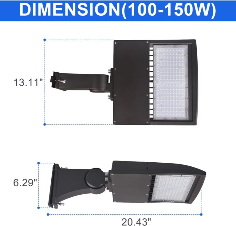 OSTEK 200W LED Parking Lot Light Review