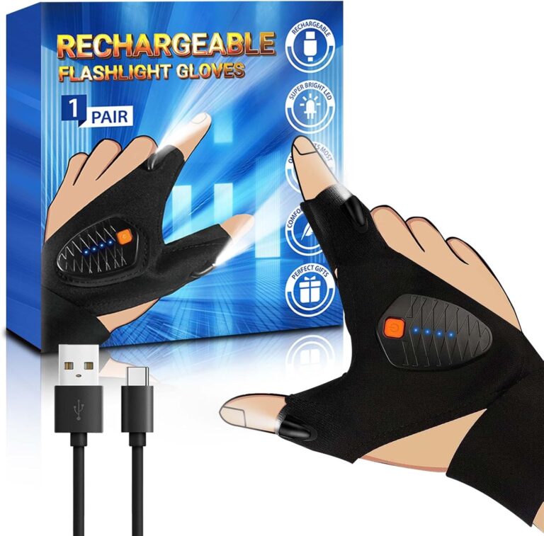 Rechargeable LED Flashlight Gloves Review