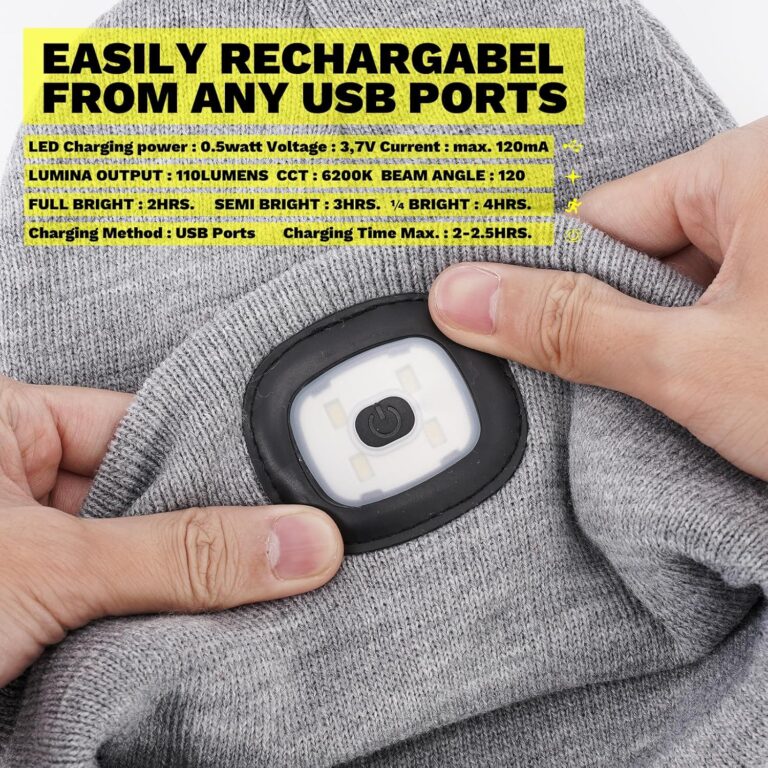 VIBELITE LED Beanie Hat Review