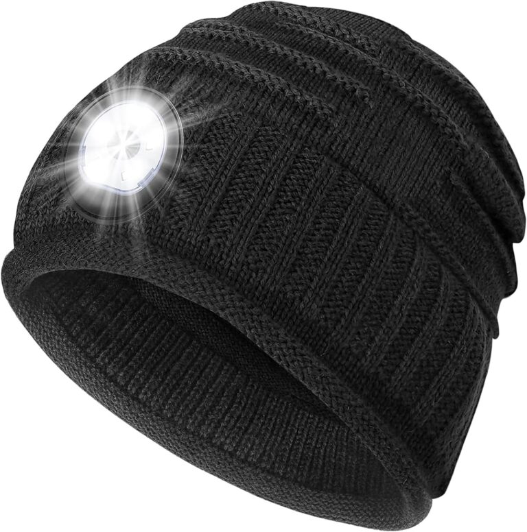 Mens Gifts Beanie Hat with Light Review
