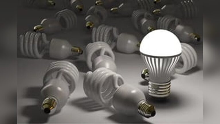 Compare Led Lights to Fluorescent