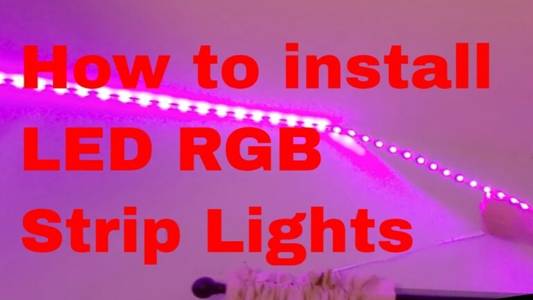 How to Apply Led Lights