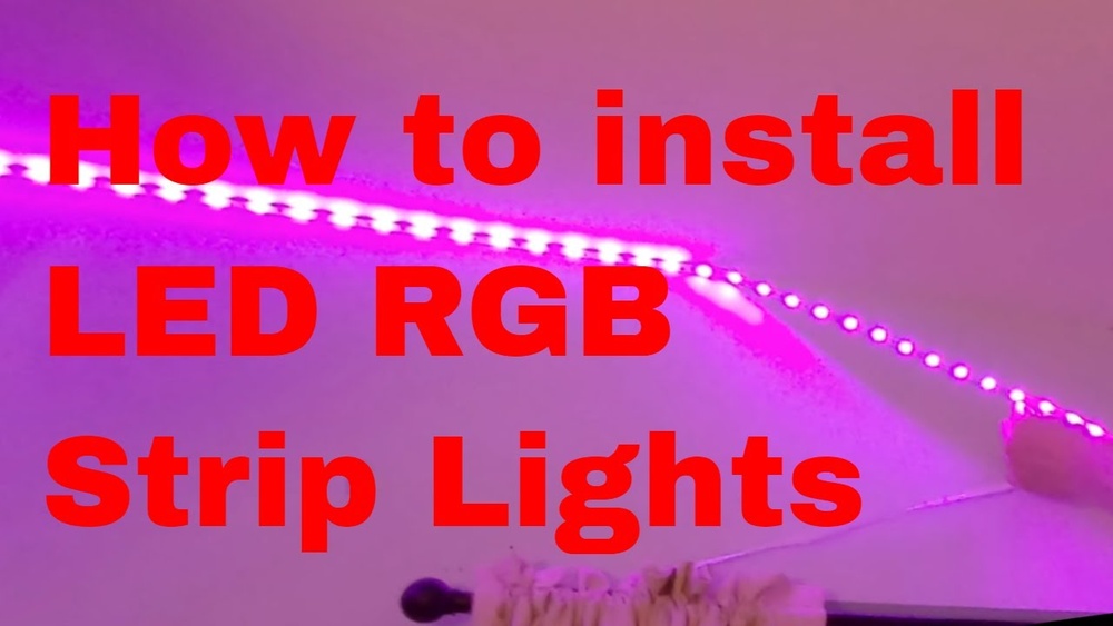 How to Put on Led Lights