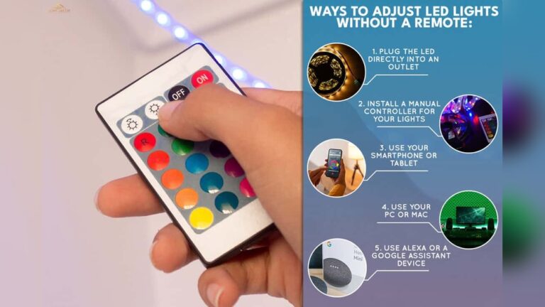 How to Use Led Lights Without Remote