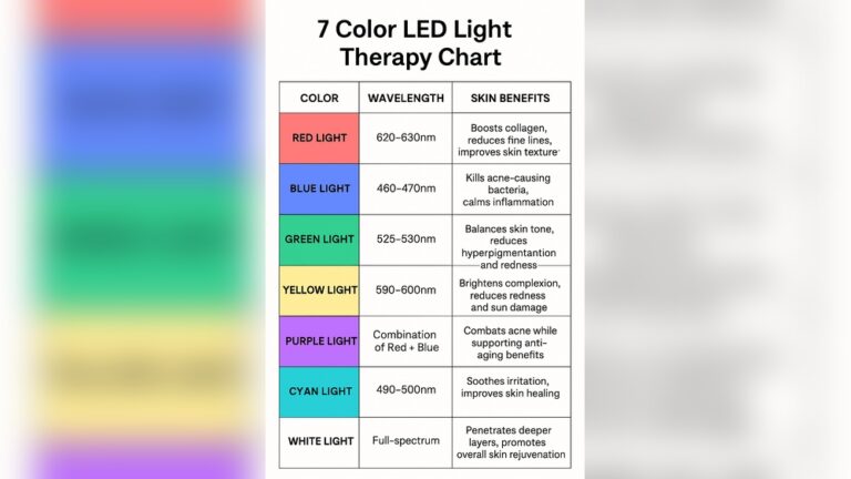 Led Light Benefits by Color
