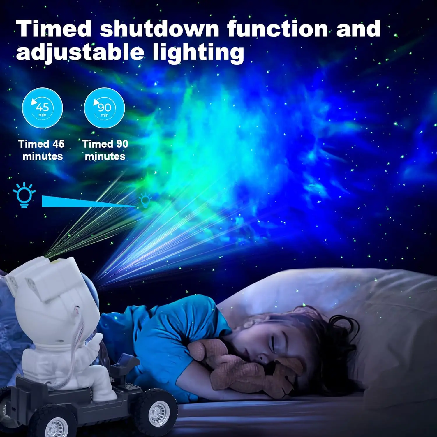 Astronaut Galaxy Projector Star Night Light Review